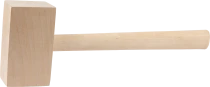 Киянка ЗУБР 330гр деревянная прямоугольная***