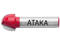 Фреза АТАКА 8мм пазовая галтельная 12,7*9,5мм 38166 (401127)